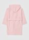 Pink Cotton Bathrobe for Girls_1