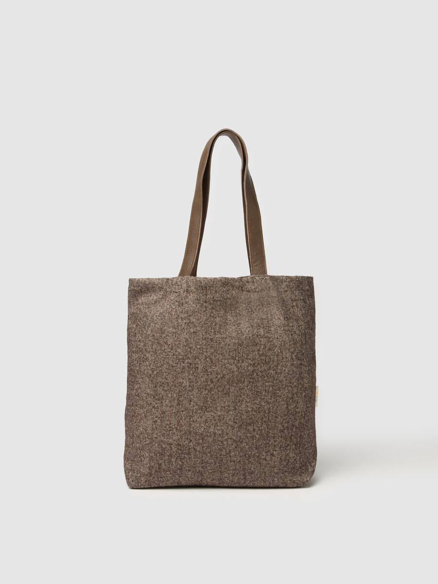 Brown QUID Shopper Bag_0