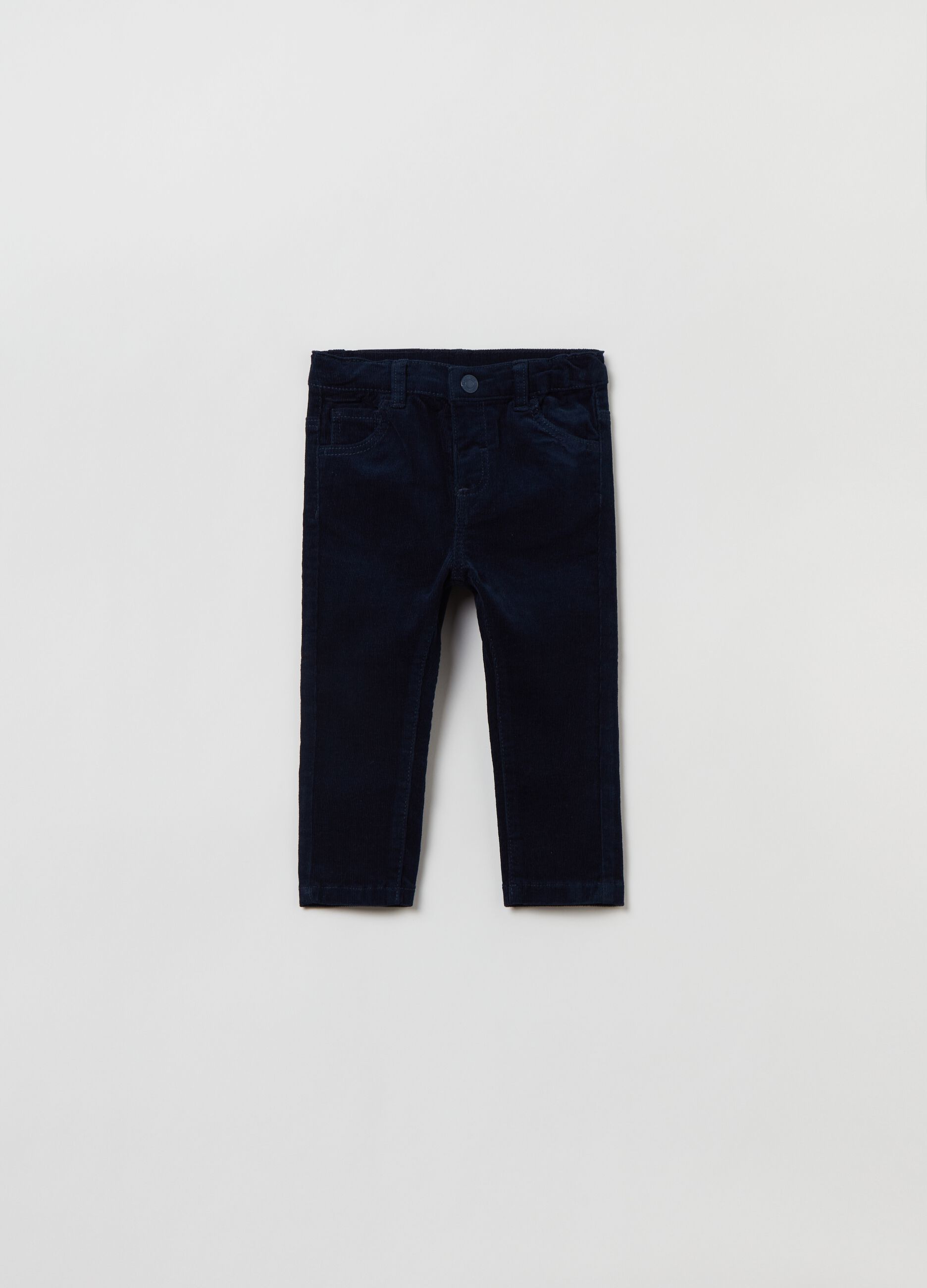 Pantaloni in corduroy cinque tasche_0