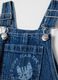 Denim dungarees with tiger print_3