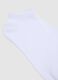 Women's Short White Cotton Stretch Socks Set_2