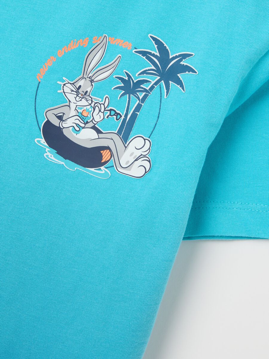 Children's T-shirt in pure cotton, multicolour regular fit with Looney Tunes_3