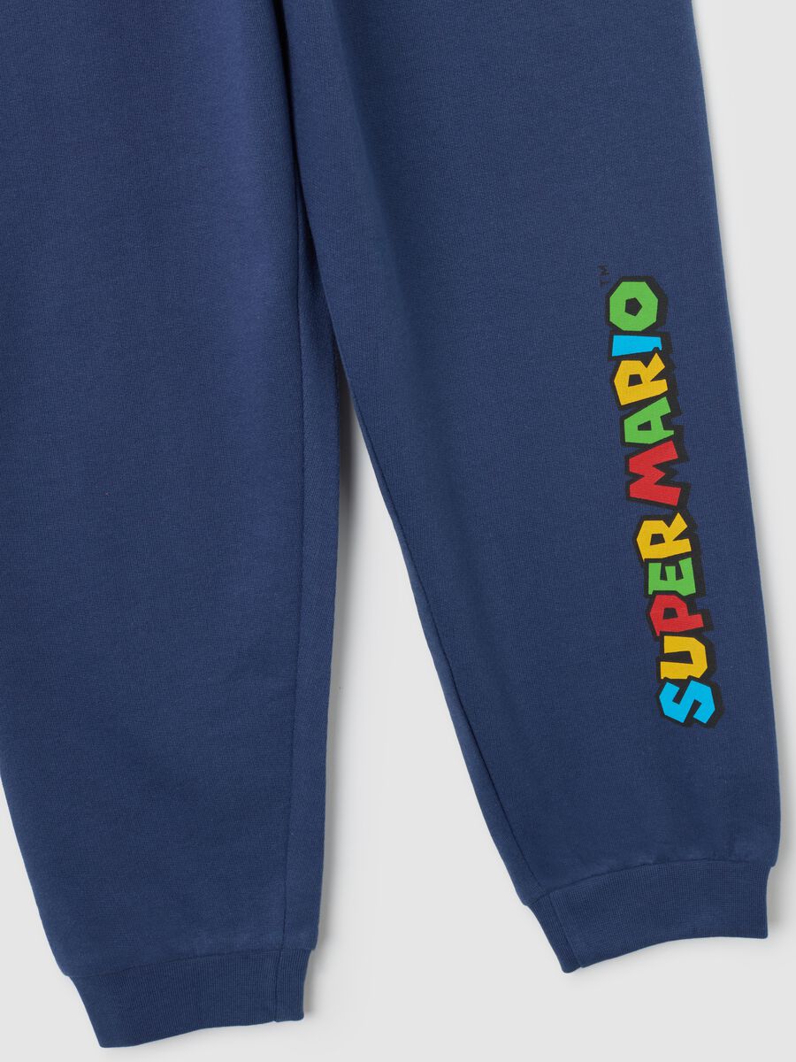 Super Mario Blue Regular Fit Children's Cotton Blend Pyjamas_3