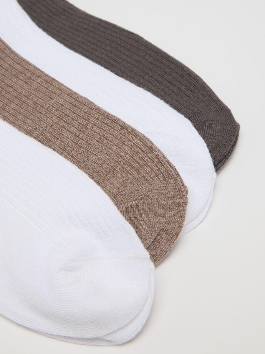 Multipack cotton socks multicolour with glitter_1
