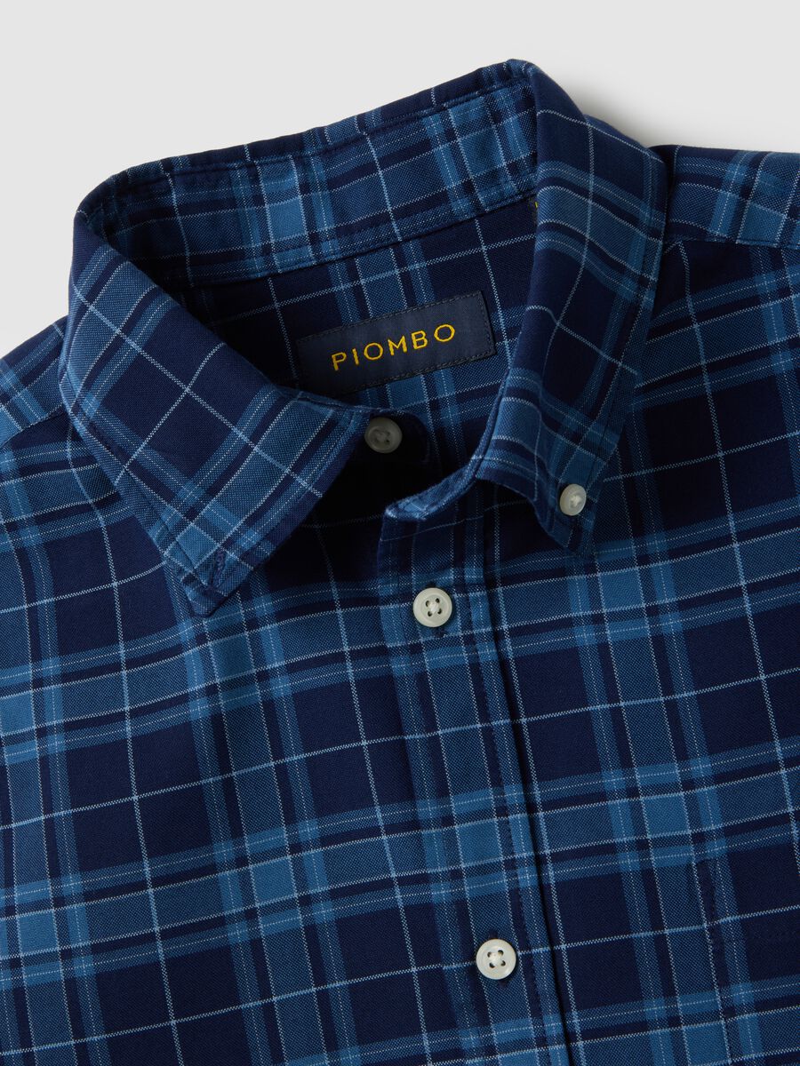 Multicolour pure cotton regular fit shirt_5