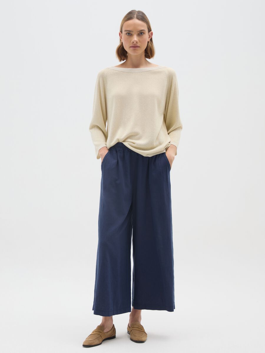 Beige Multicolour Regular Fit Top_1
