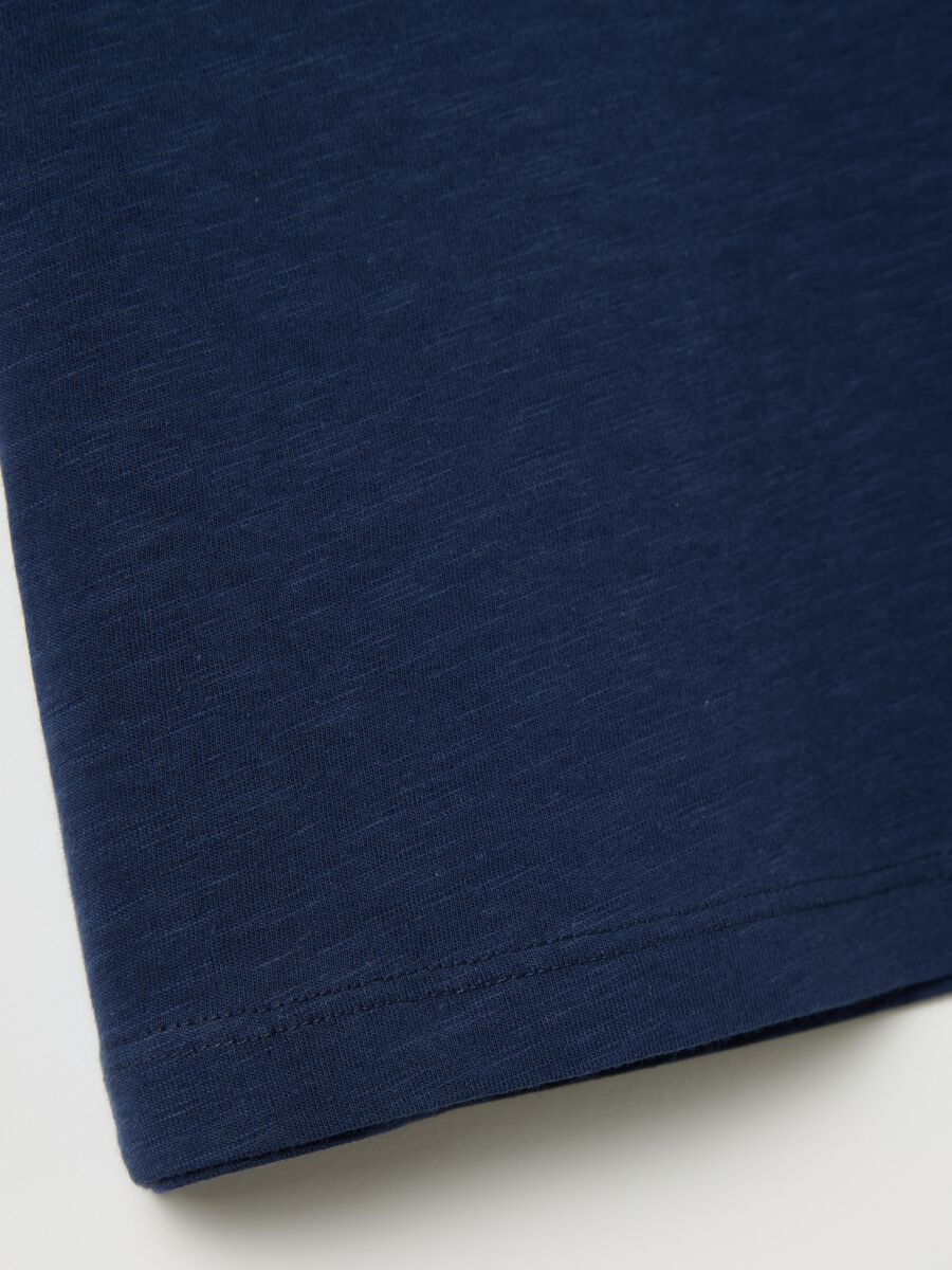 Cotton T-shirt with round neck_3