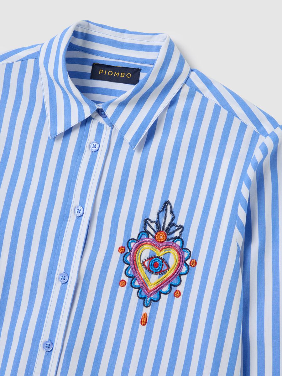 Multicolour pure cotton regular fit shirt_5