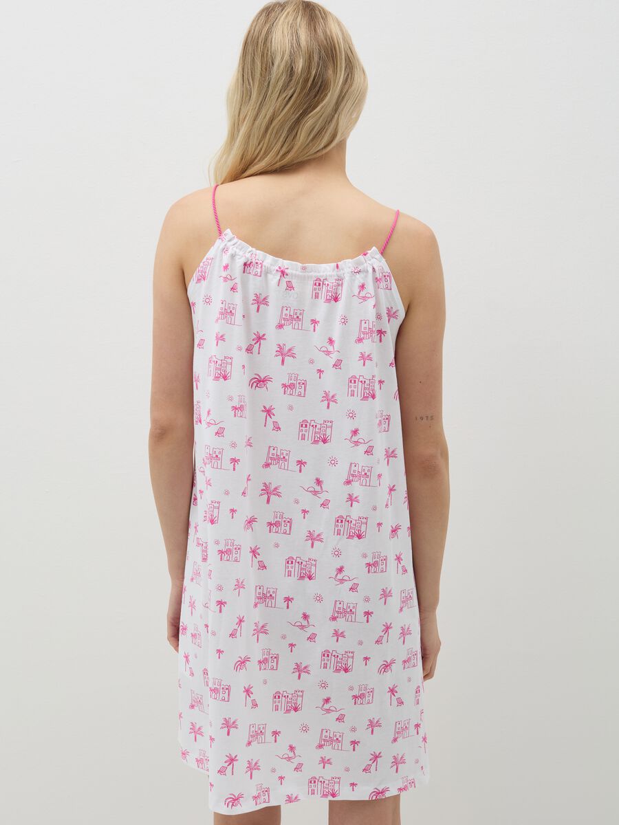 Nightdress with Summer Vibes print_2
