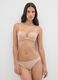 Beige stretch-fabric Brazilian briefs_0