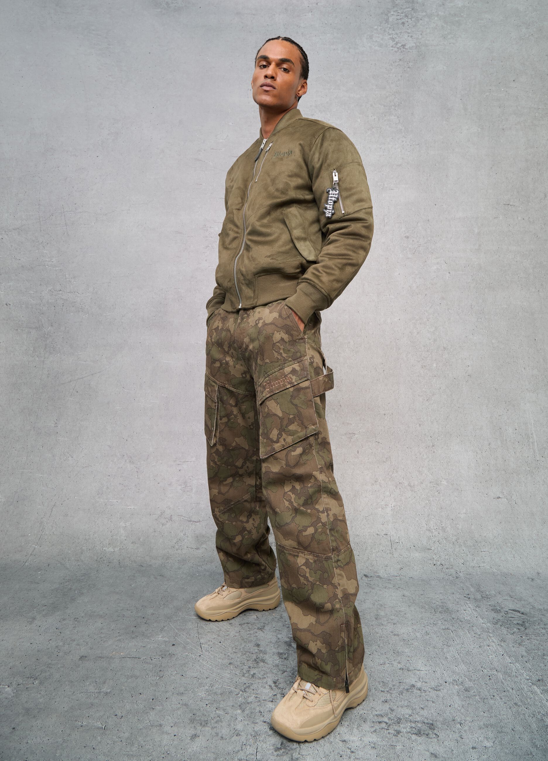 Cargo Denim Vintage Camouflage