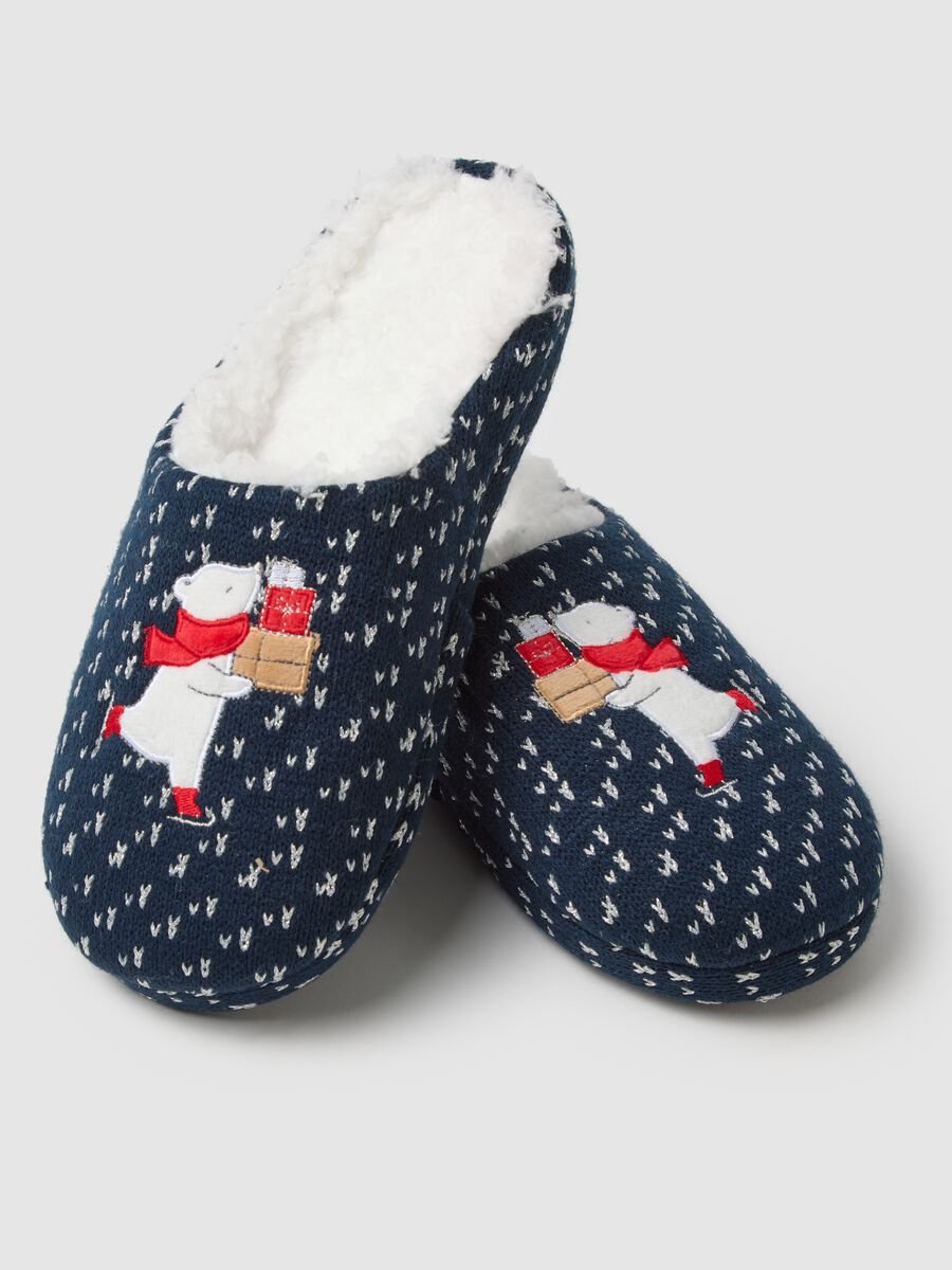 Multicolour Padded Slippers_1