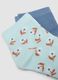 Five-pack of multicolour short socks in stretch organic cotton_1