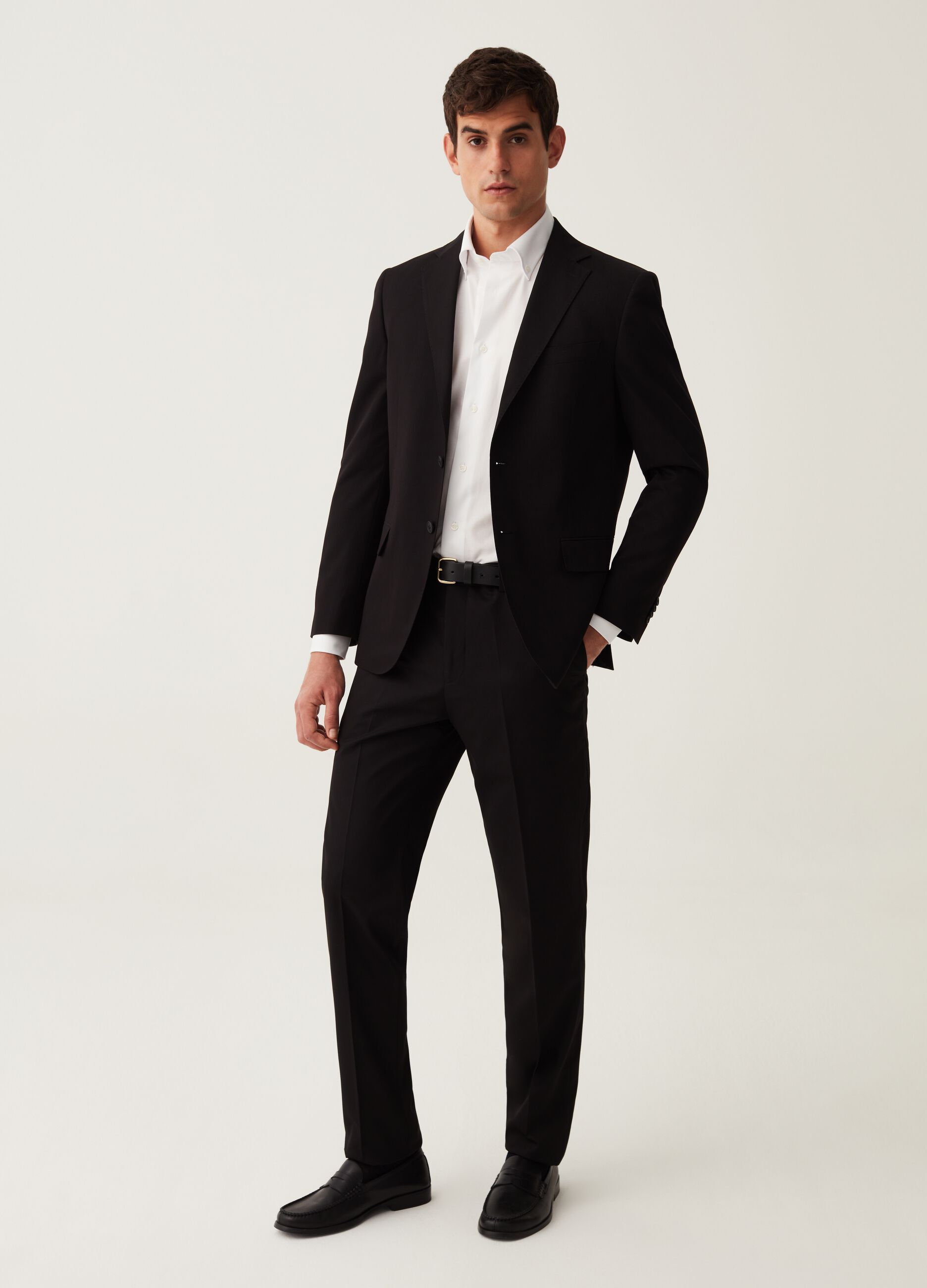 Blazer regular fit nero_1