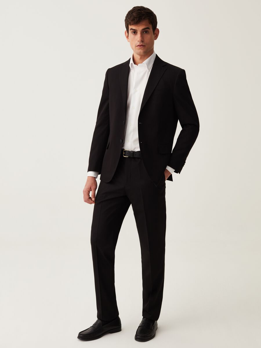 Blazer regular fit nero_1