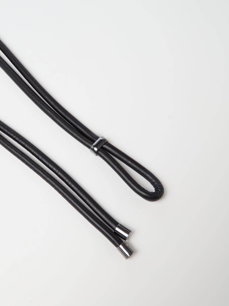 Double thin thread belt_1