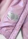 Purple padded hooded jacket with zip, regular fit for baby girl_2