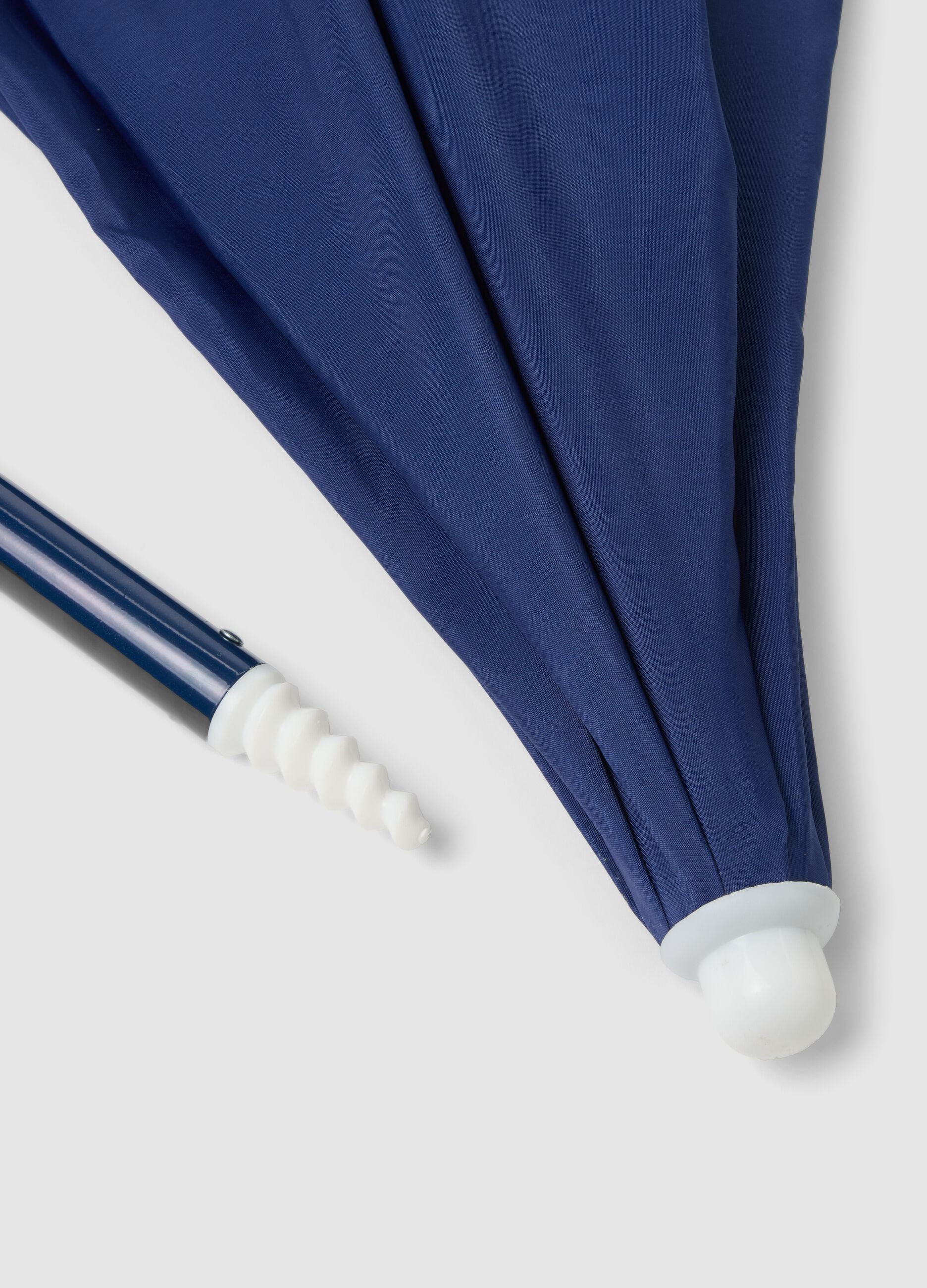 Blue parasol with carry case