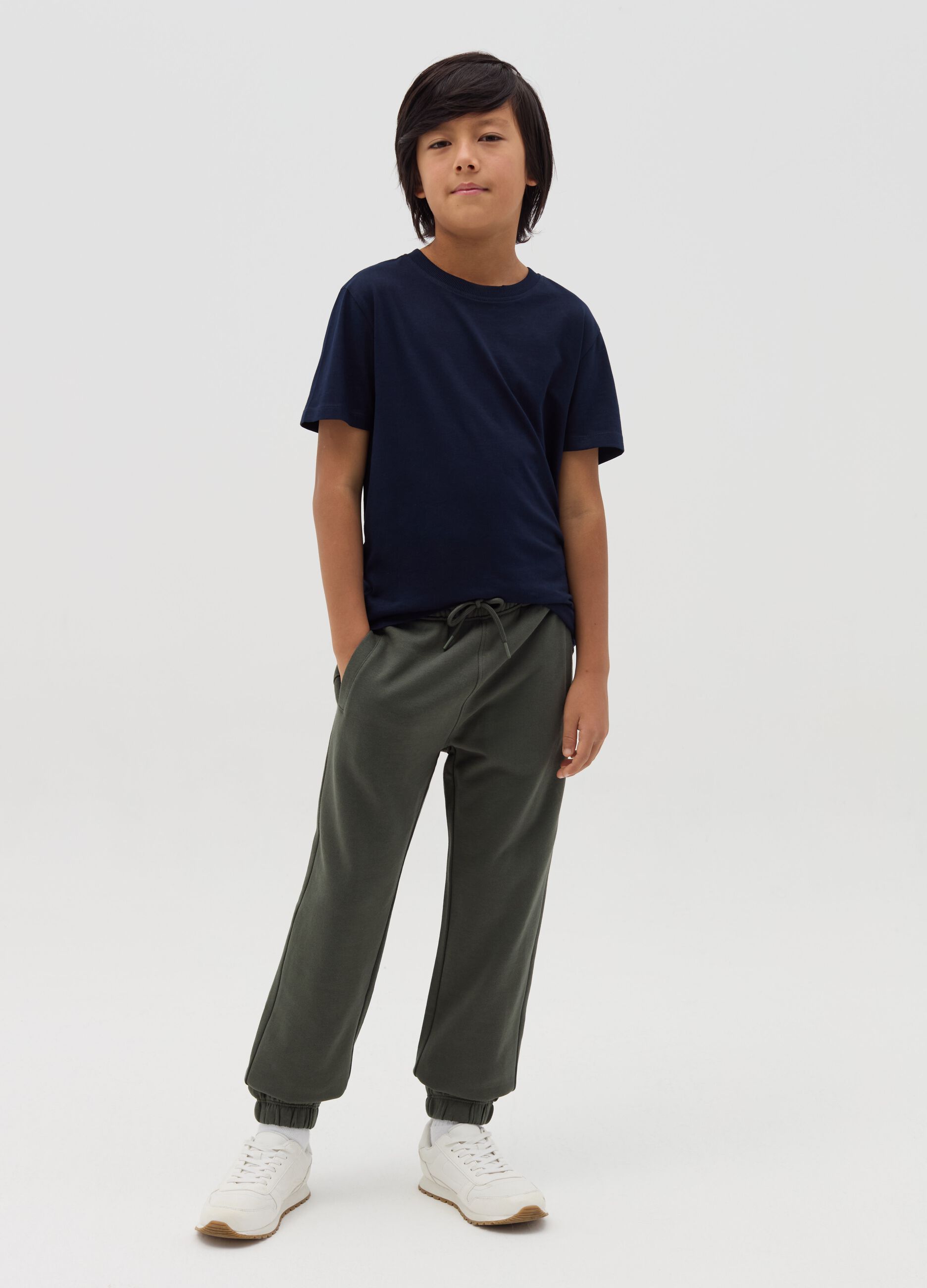 Pantaloni e Joggers Ragazzo Verde OVS