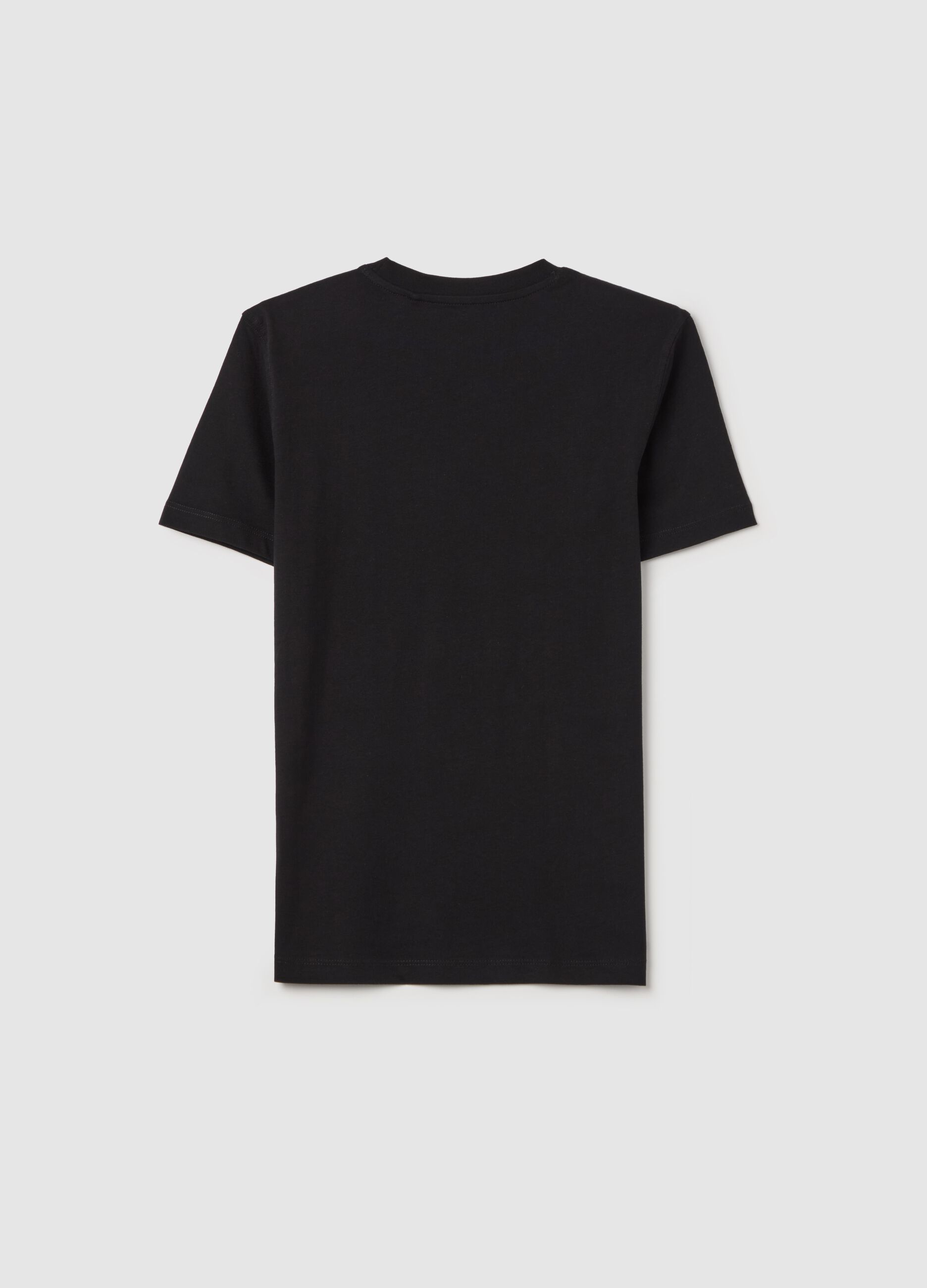 Cotton T-shirt with print