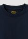 Blue organic cotton crew-neck T-shirt for boys, regular fit_2