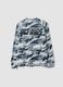 Multicolour relaxed-fit pure cotton T-shirt with camouflage print for boys_4