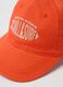 Children's regular fit orange pure cotton hat_2