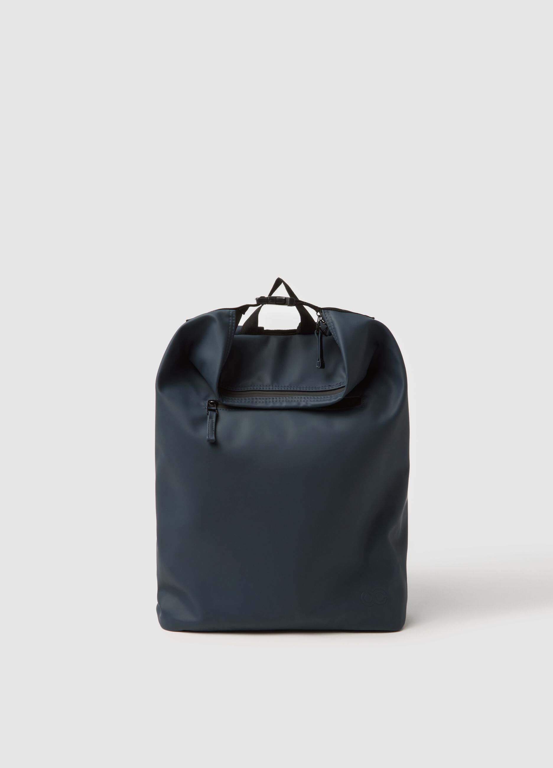 Blue Backpack with Internal Pockets
