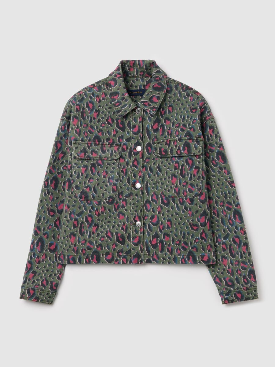 Animal print shacket_4
