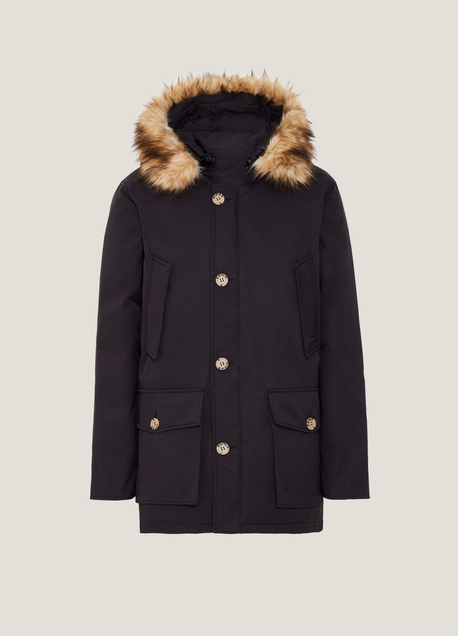 Parka con cappuccio