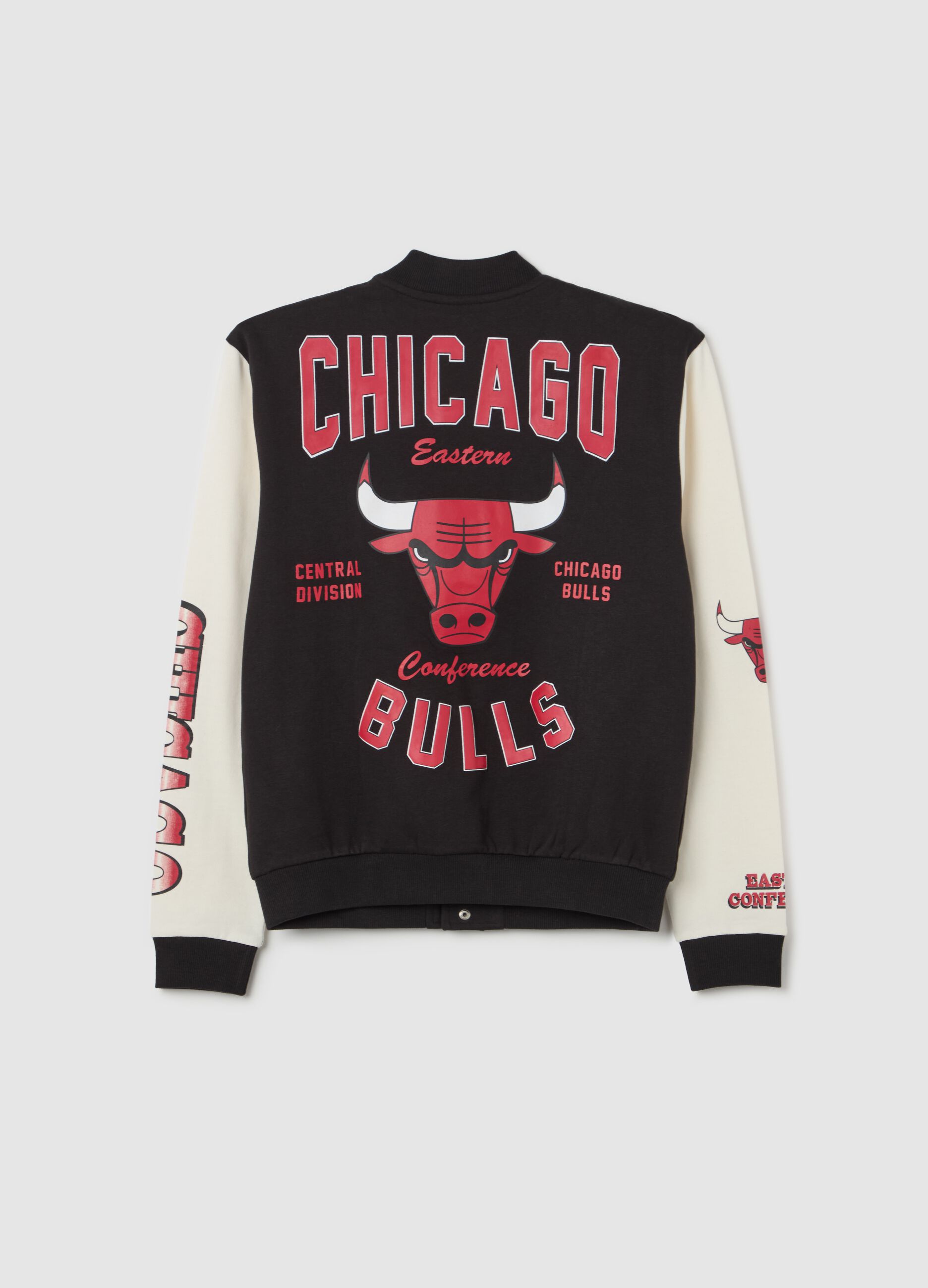 Bomber varsity patch e stampa NBA Chicago Bulls 