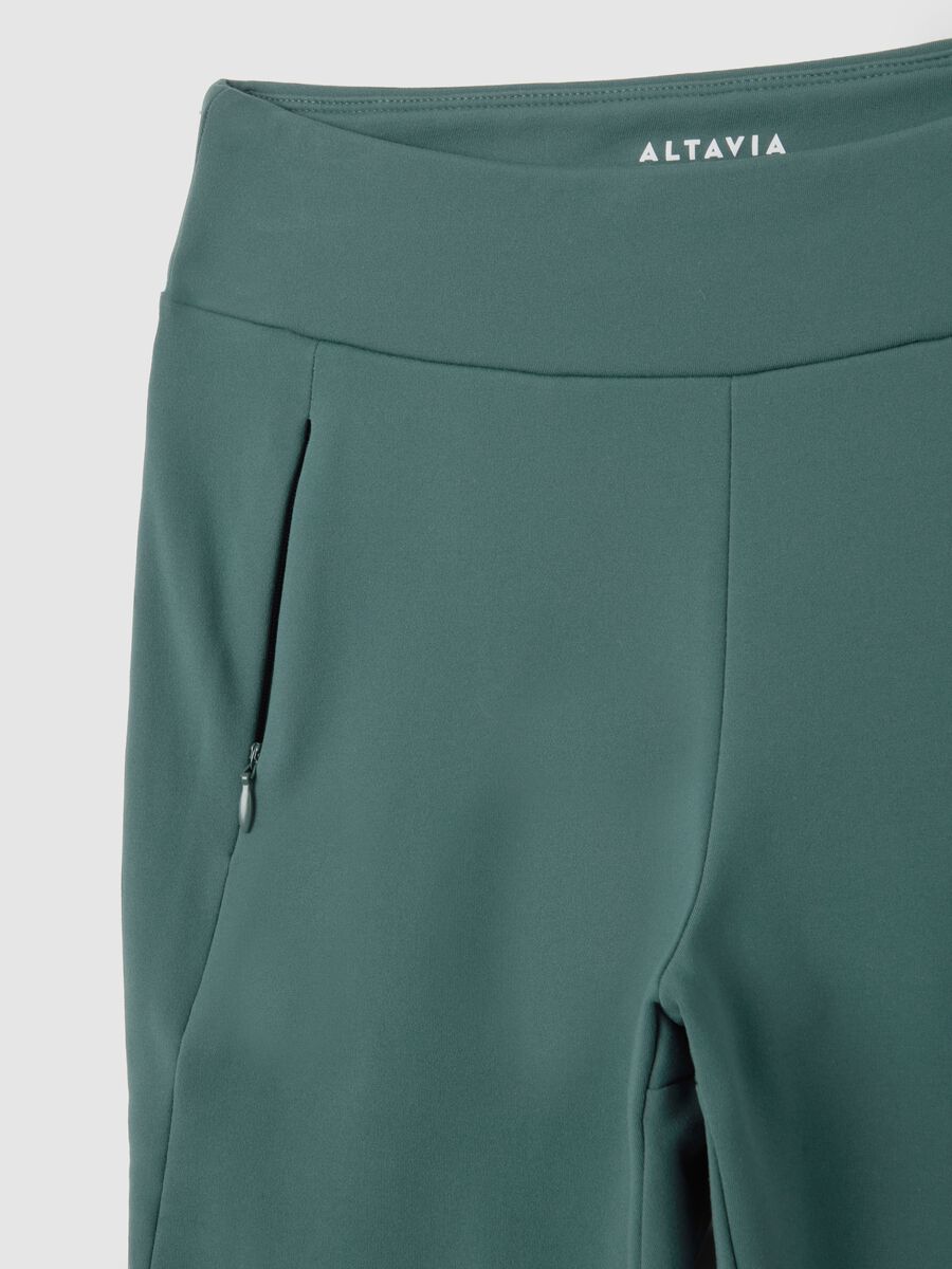 ALTAVIA STUDIO Stretch Technical Fabric Leggings with Zip Pockets_5