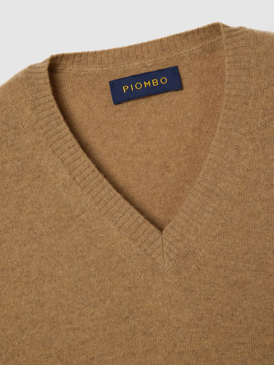 Brown Lambswool Sweater_1