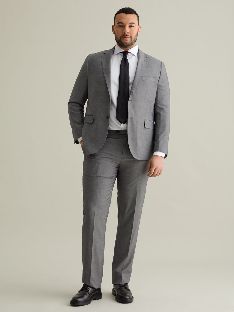 Regular-fit trousers in viscose blend_0