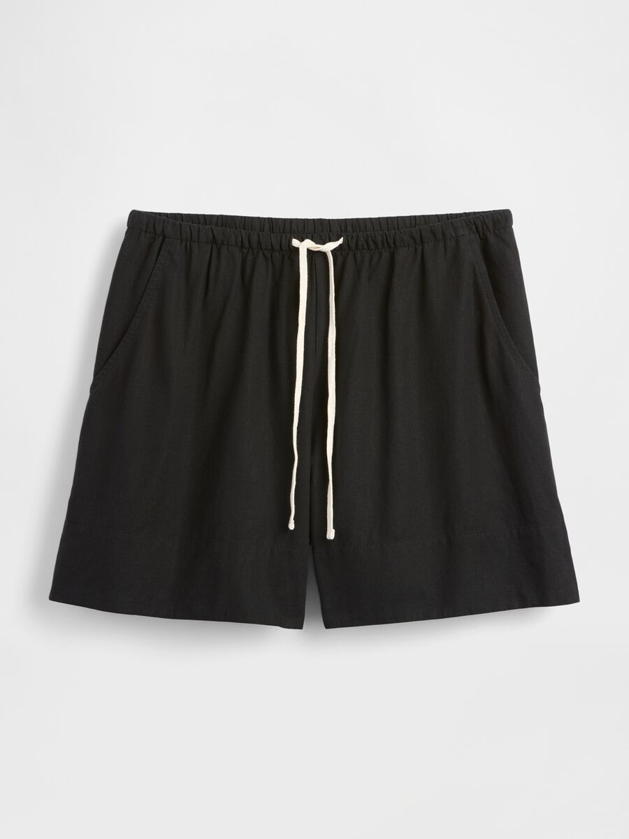 Linen-blend shorts_5