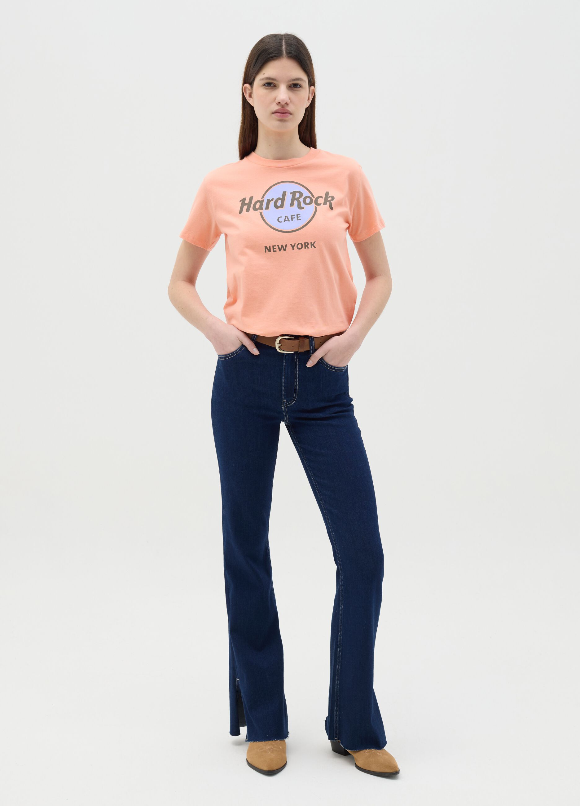 T-shirt with Hard Rock Cafè New York print