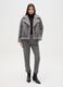 Heavy grey jacket with contrast collar in regular fit_1