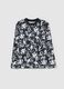 T-shirt a maniche lunghe con stampa all-over_3