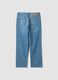 Jeans denim in puro cotone relaxed fit_2