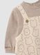 Grey organic cotton sleepsuit with Winnie the Pooh print_2