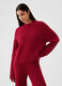 Pullover with ribbed design_0