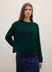 Green Sweater with Knitted Oversize Fit_2