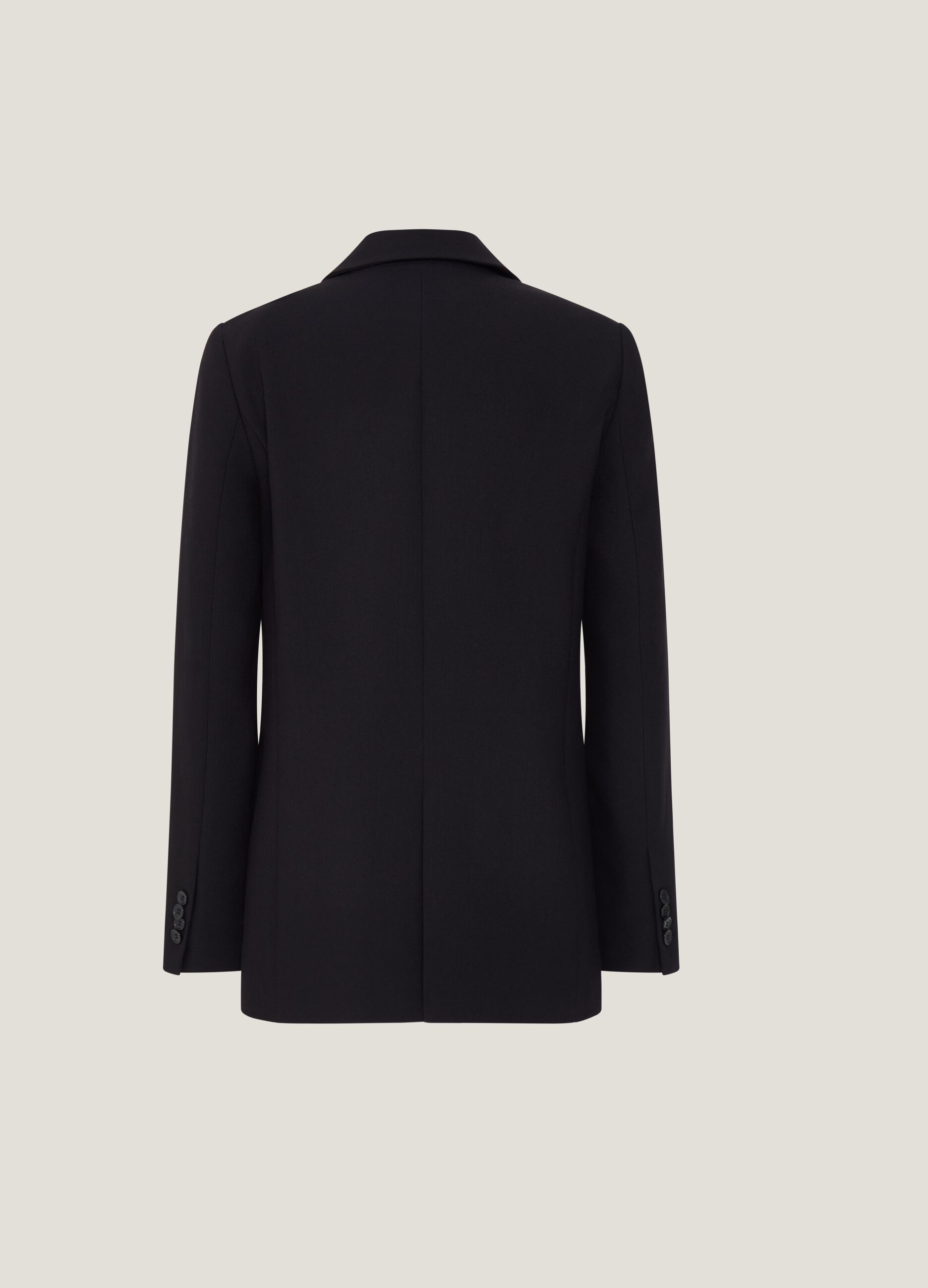 Blazer monopetto tinta unita_5