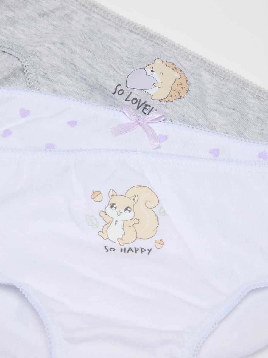 Girls' Pure Cotton Multicolour Panties Multipack_2