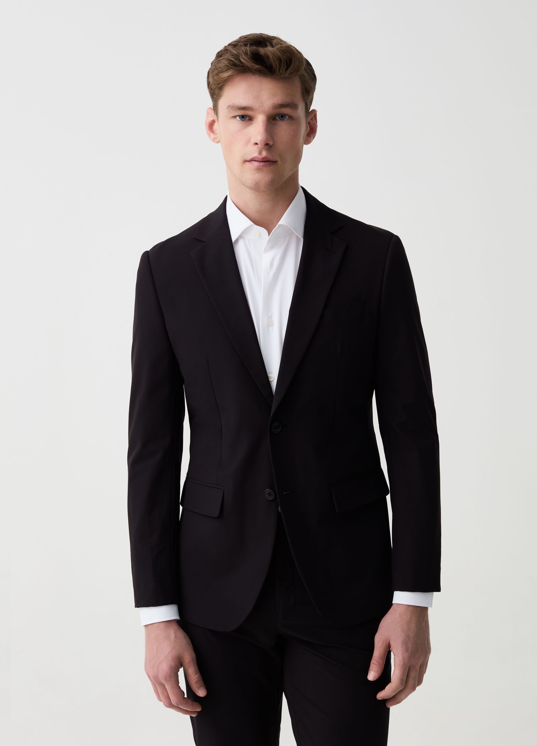 Giacca uomo elegante best sale nera