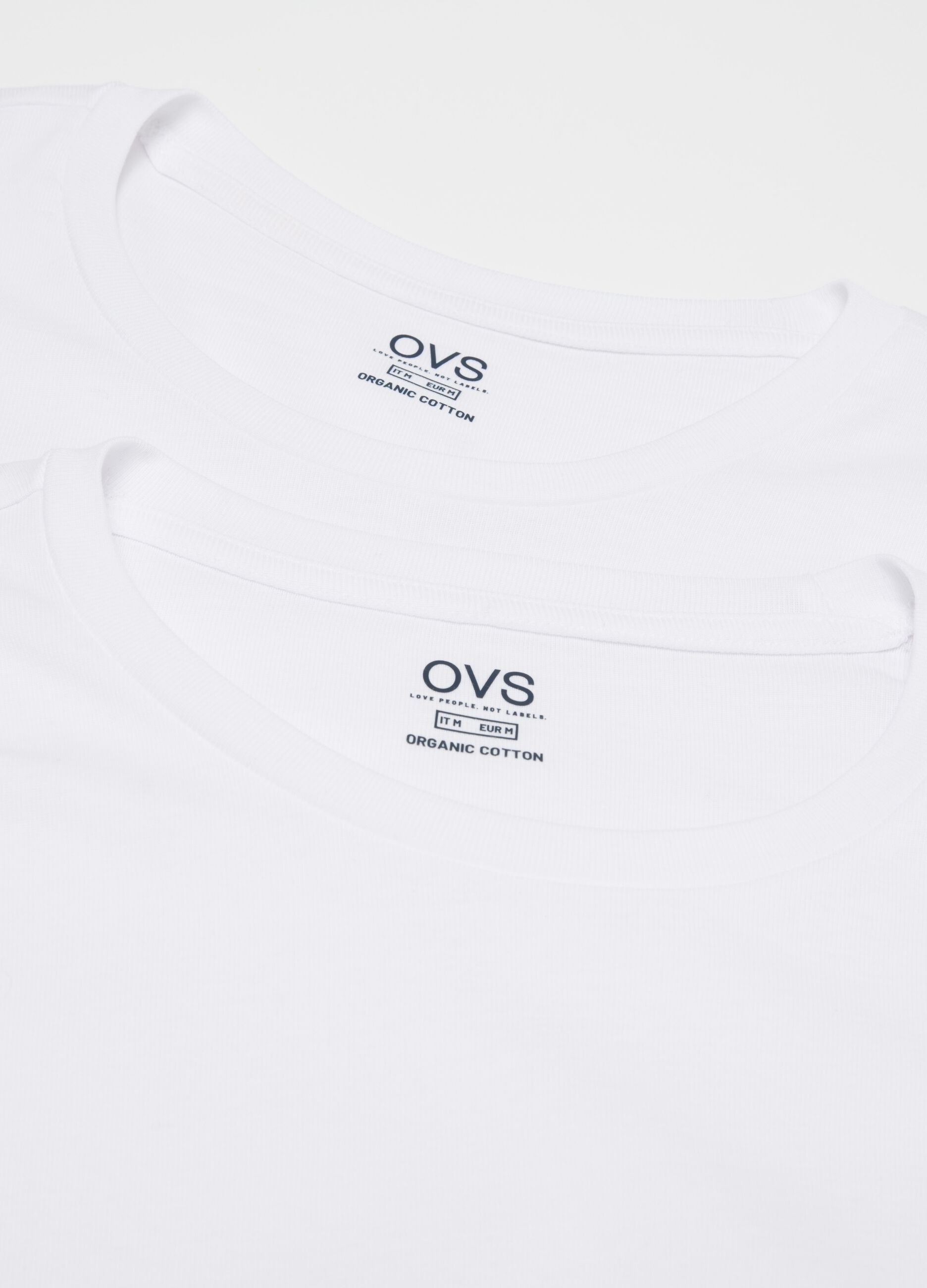 Long-sleeved undershirt in organic cotton
