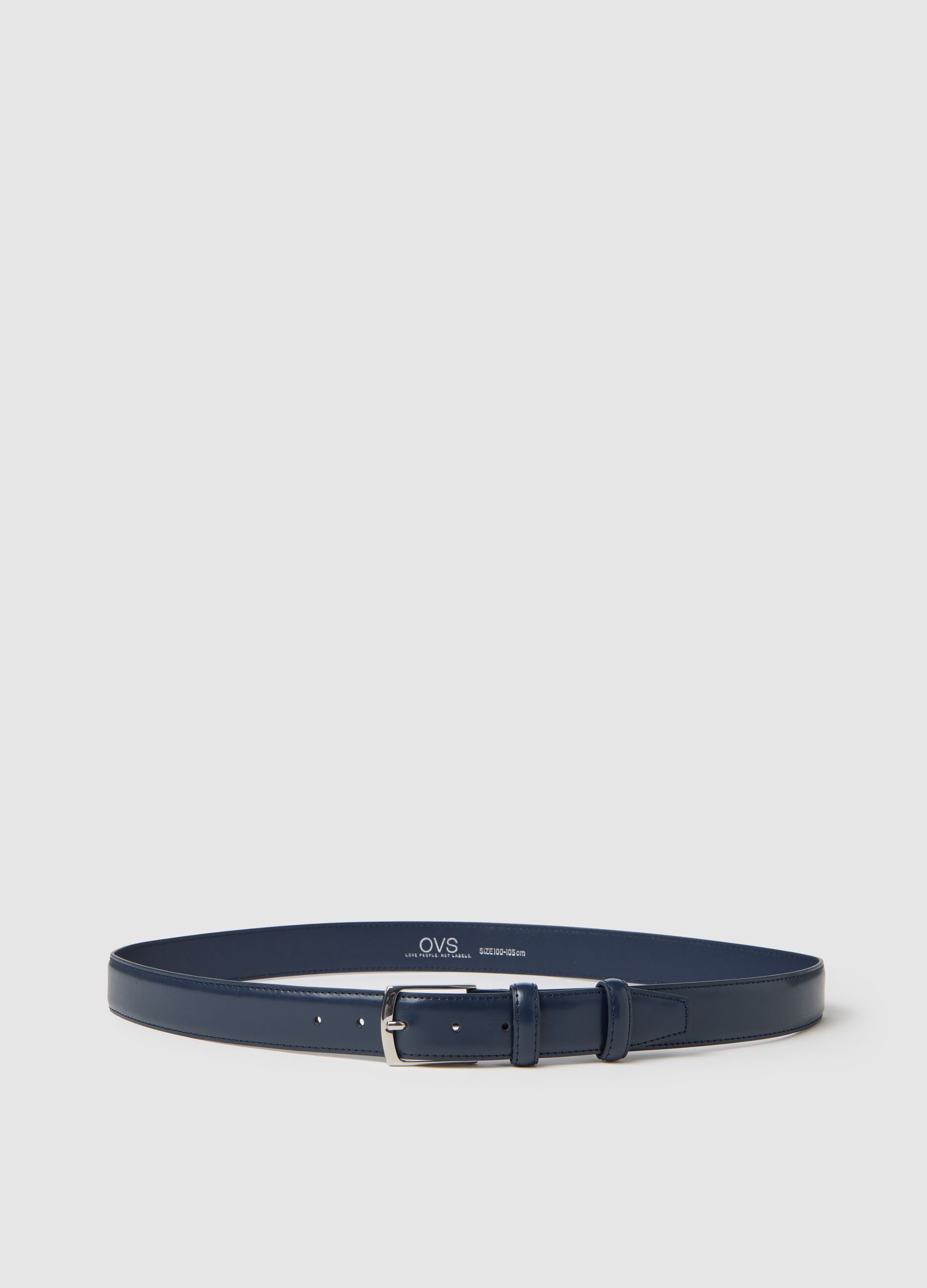 Smooth blue belt