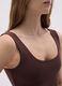 Women's Stretch Cotton Brown Top_3