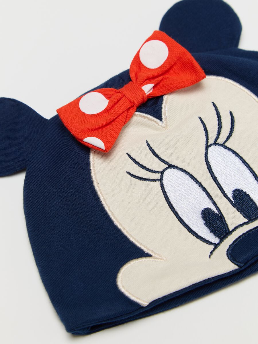 Set with Minnie Mouse romper suit and hat with ears_2