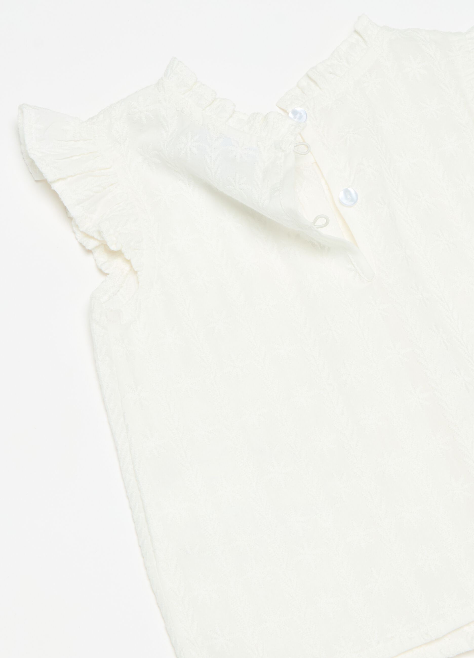 Cotton T-shirt and Lyocell shorts set